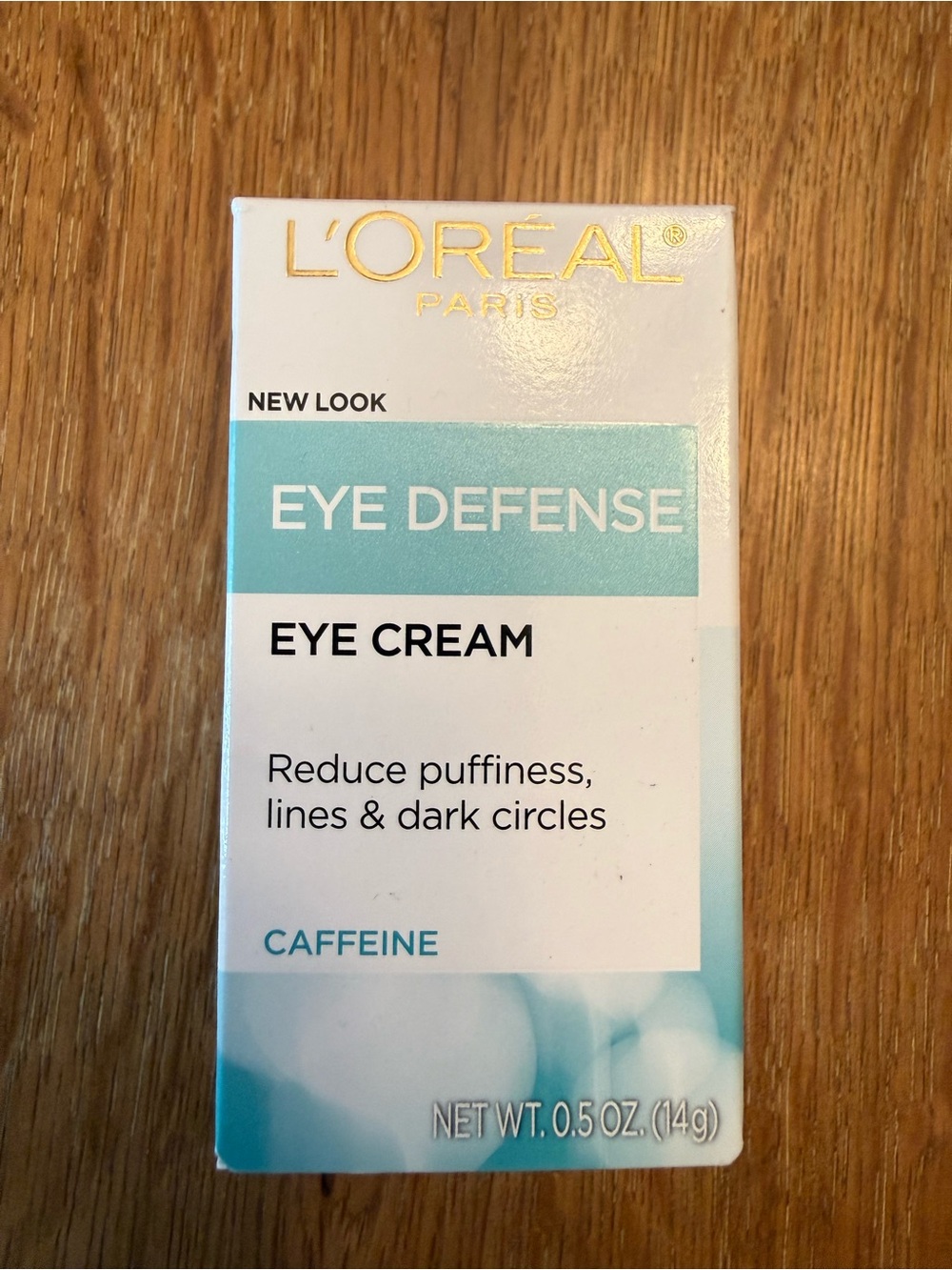L'Oreal Eye Defense Eye Cream - Aqua Blue & White